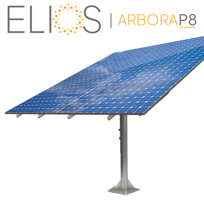 Elios Arbora P8 | Système de Montage pour 8 Panneaux Solaires | Système de Montage sur Poteau