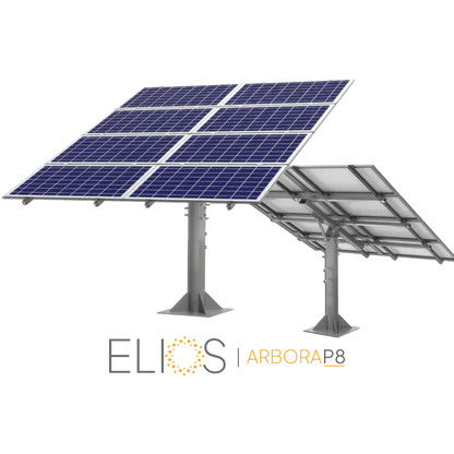 Elios Arbora P8 | Système de Montage pour 8 Panneaux Solaires | Système de Montage sur Poteau